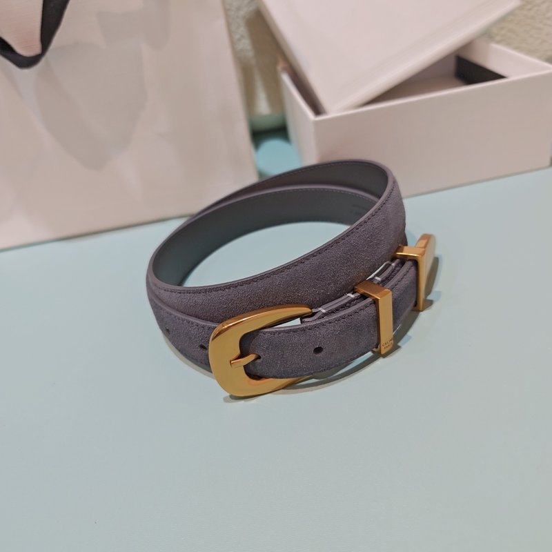 셀린 양면 소가죽 벨트 2.5cm 001-271024