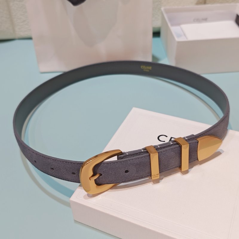 셀린 양면 소가죽 벨트 2.5cm 001-271024
