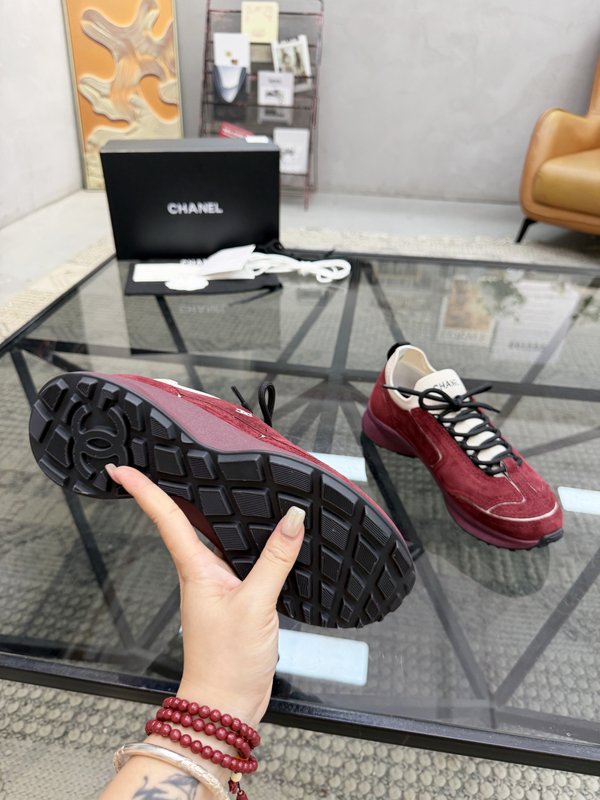 샤넬 스웨이드 남성 캐주얼화 001-271036