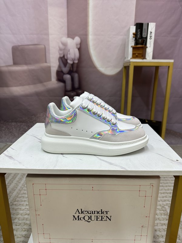Alexander McQueen 커플 컬러 블록 캐주얼 001-271095