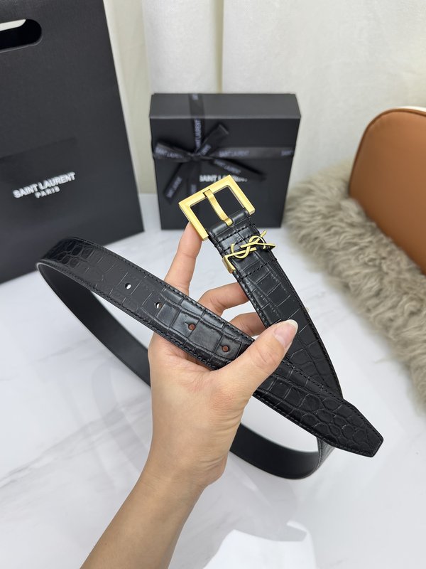 생 로랑 여성 벨트 001-271121