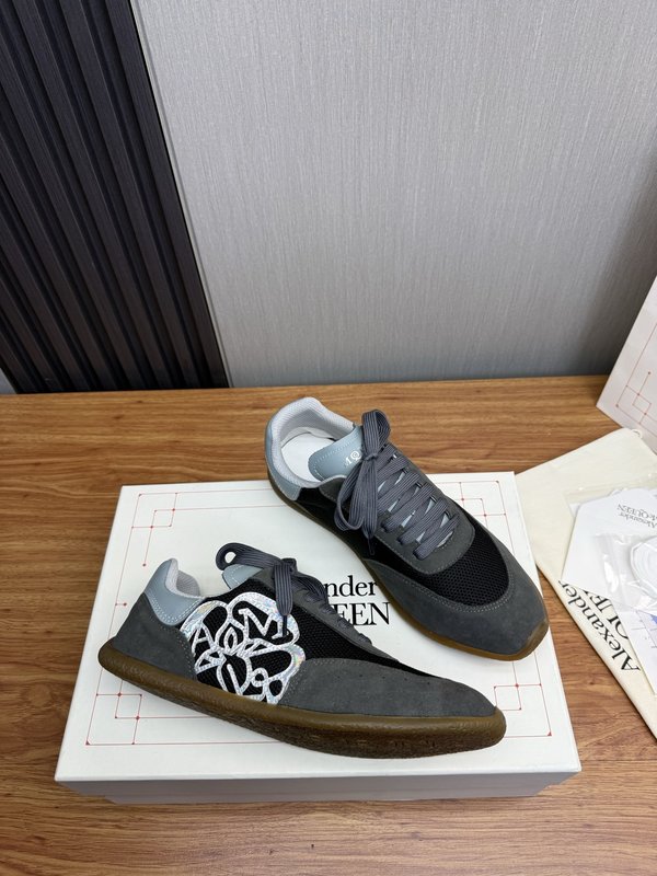 Alexander McQueen 커플 레저 신발 (실크 001-271332