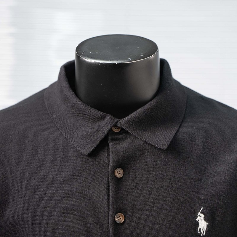 Ralph Lauren 니트 긴팔 폴로 셔츠 001-271397