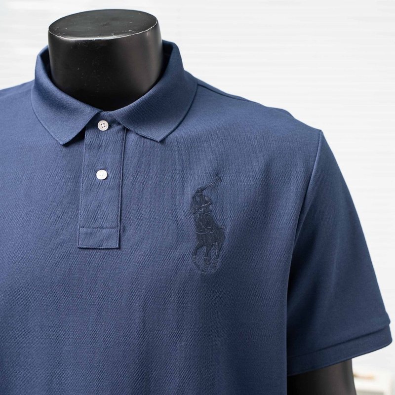 랄프로렌 클래식 빅 로고 자수 반팔 폴로 셔츠 001-271407