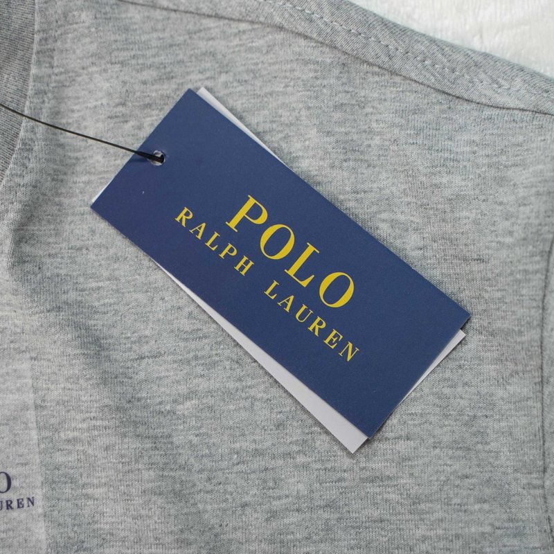 Ralph Lauren 말 자수 헨리넥 긴팔 티셔츠 001-271415