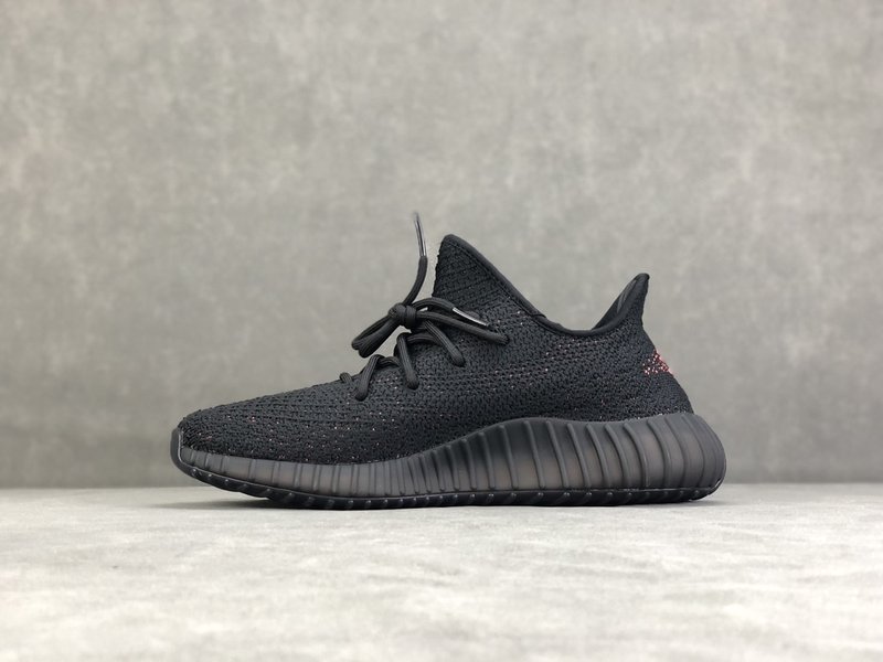 Yeezy 350 v2 블랙 핑크 운동화 001-271458