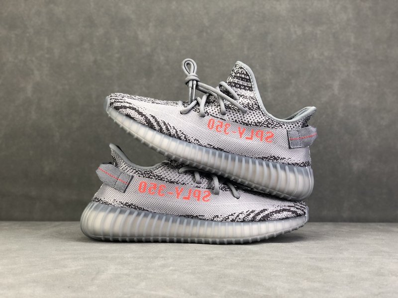 YS 버전 BASF Yeezy 350 V2 그레이 세브 001-271462
