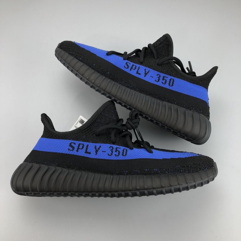 아디다스 이지 350 V2 블랙 블루 001-271467