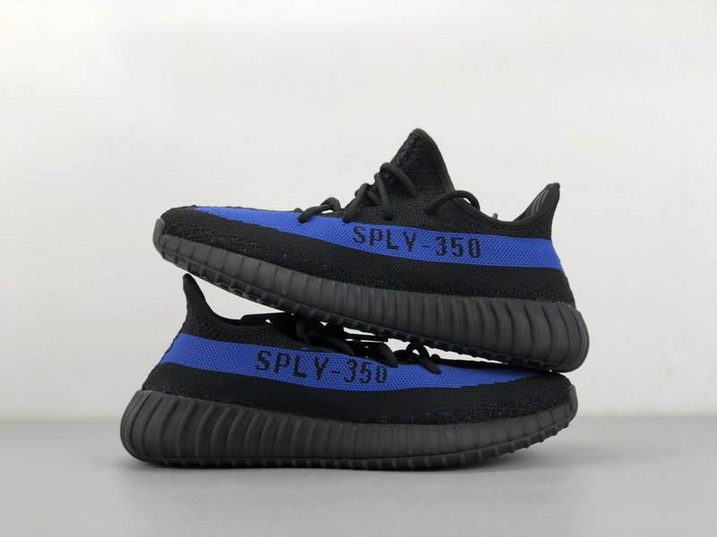 아디다스 이지 350 V2 블랙 블루 001-271467