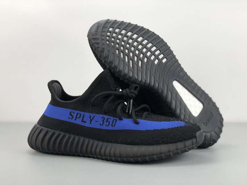 아디다스 이지 350 V2 블랙 블루 001-271467