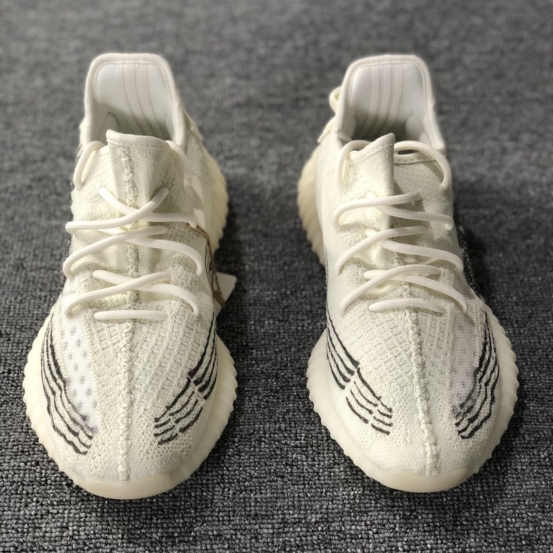 아디다스 Yeezy 350v2 용년 한정판 흰색/검정색 001-271481
