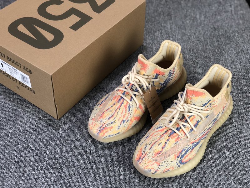 이지 350 v2 블루 레인보우 001-271499