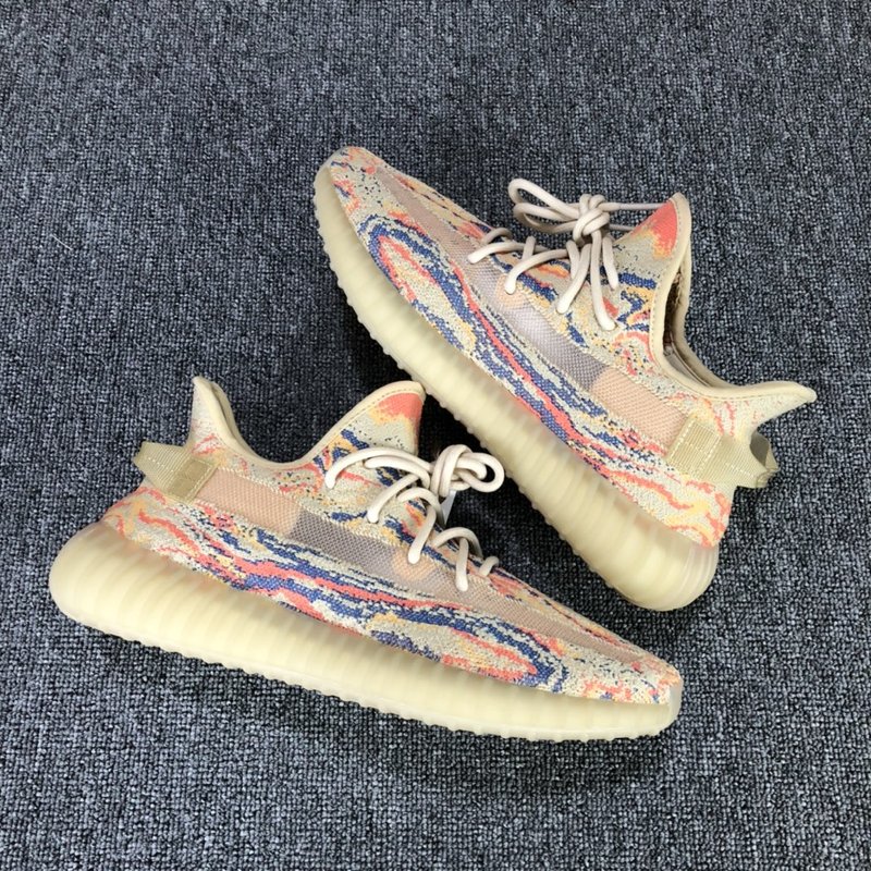 이지 350 v2 블루 레인보우 001-271499