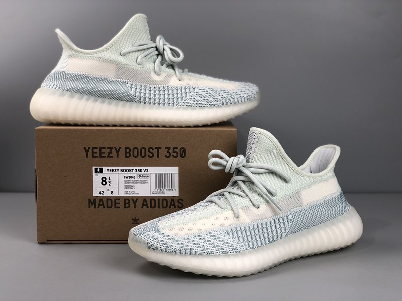 아디다스 이지 350 V2 블루 엔젤 운동화 001-271519
