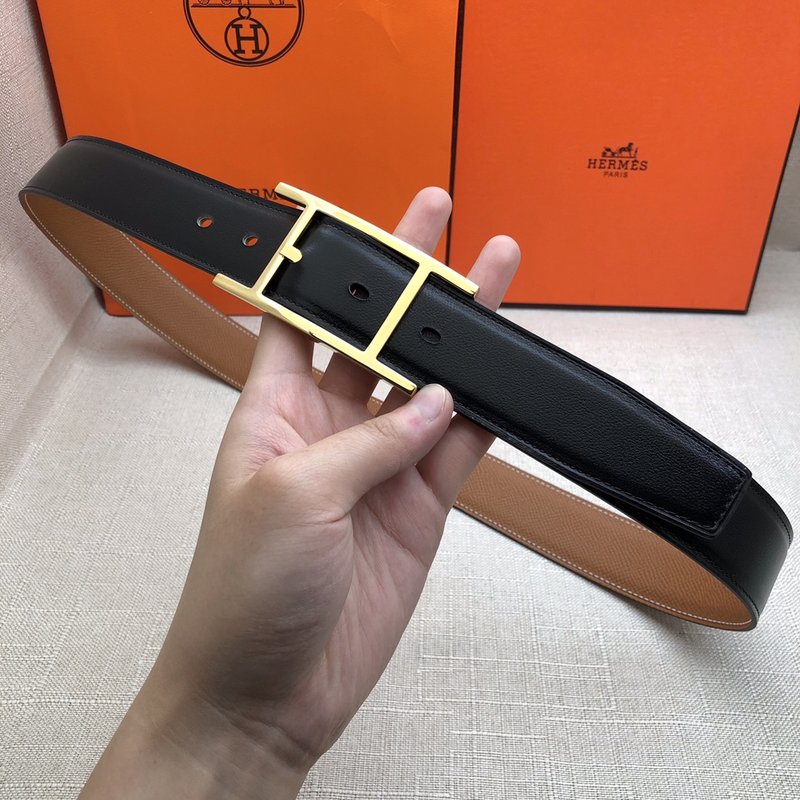 에르메스 그레인 버클 벨트 32mm 001-271523