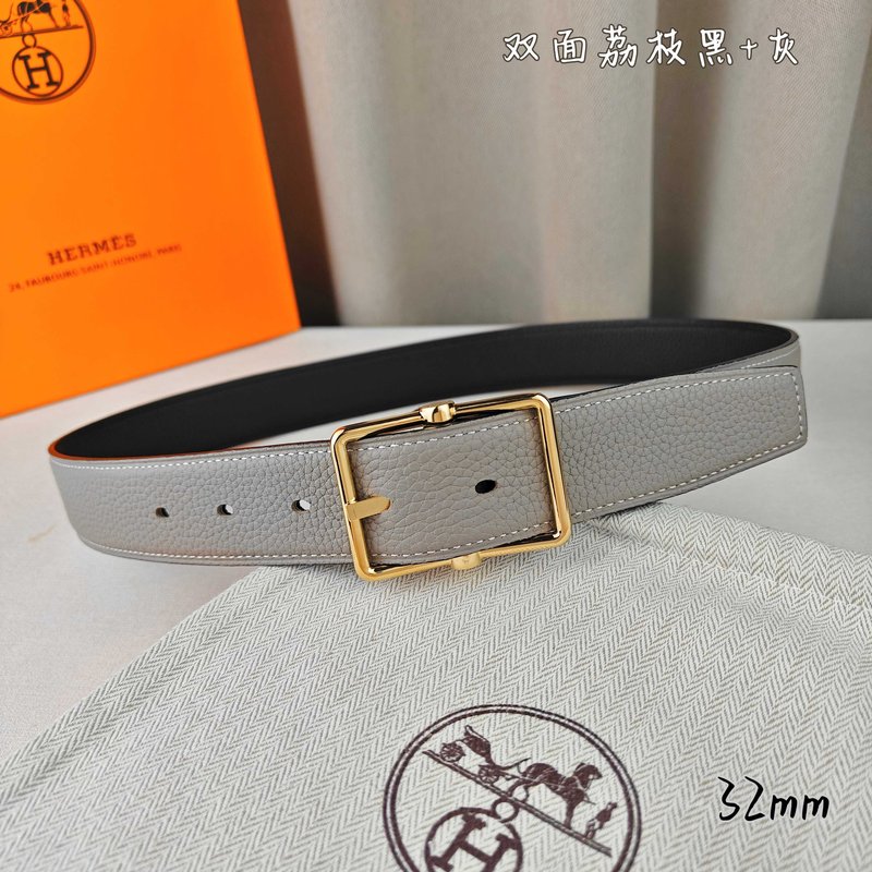 에르메스 핀버클 양면 벨트 32mm 001-271525