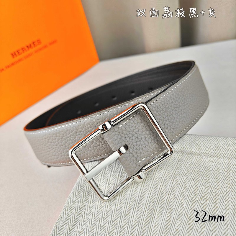 에르메스 핀버클 양면 벨트 32mm 001-271525