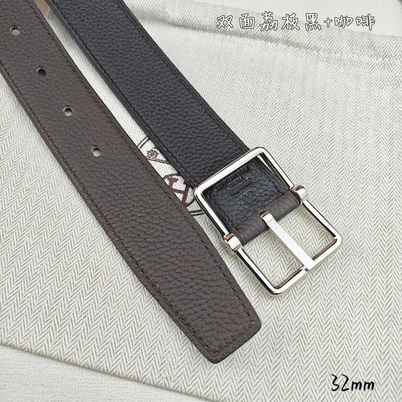 에르메스 핀 버클 벨트 양면 리치 문양 32mm 001-271526