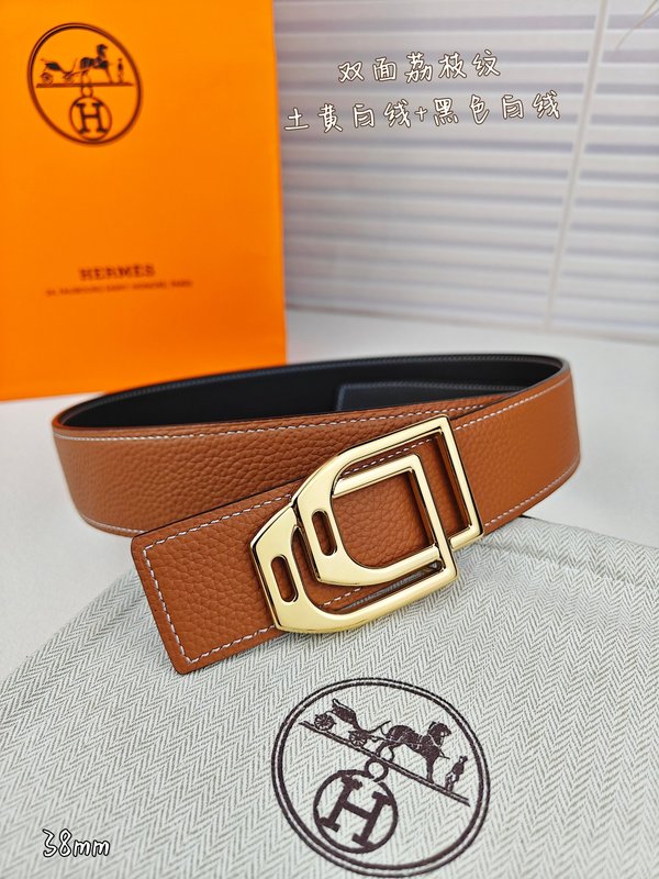 에르메스 평두 클래식 양면 벨트 (38mm) 001-271542