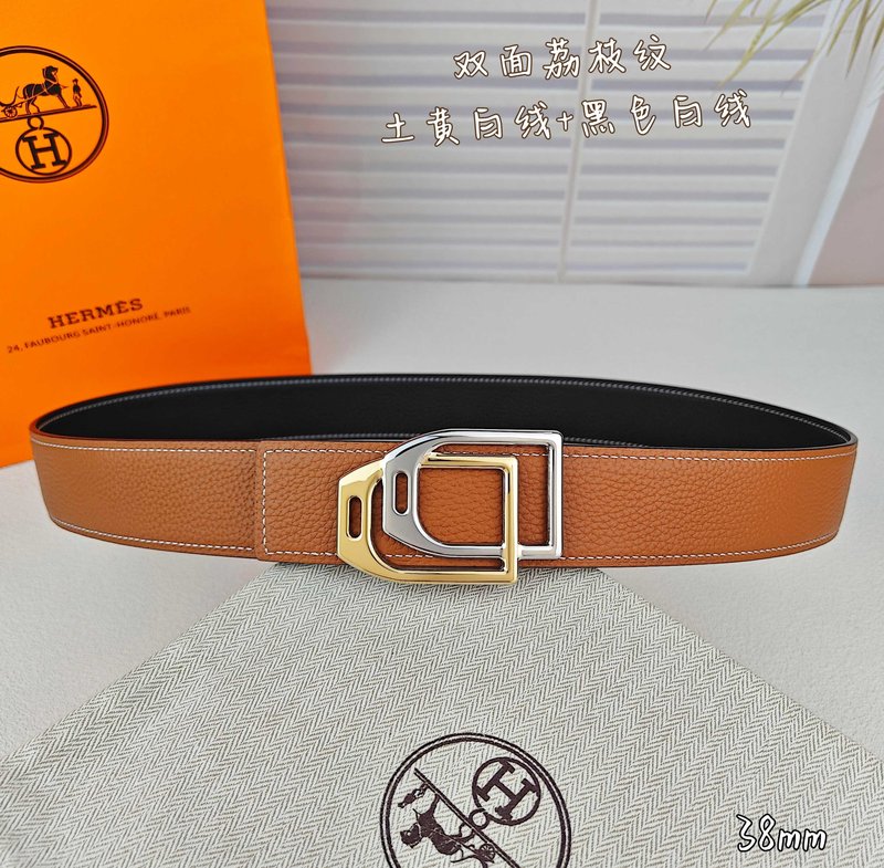 에르메스 평두 클래식 양면 벨트 (38mm) 001-271542