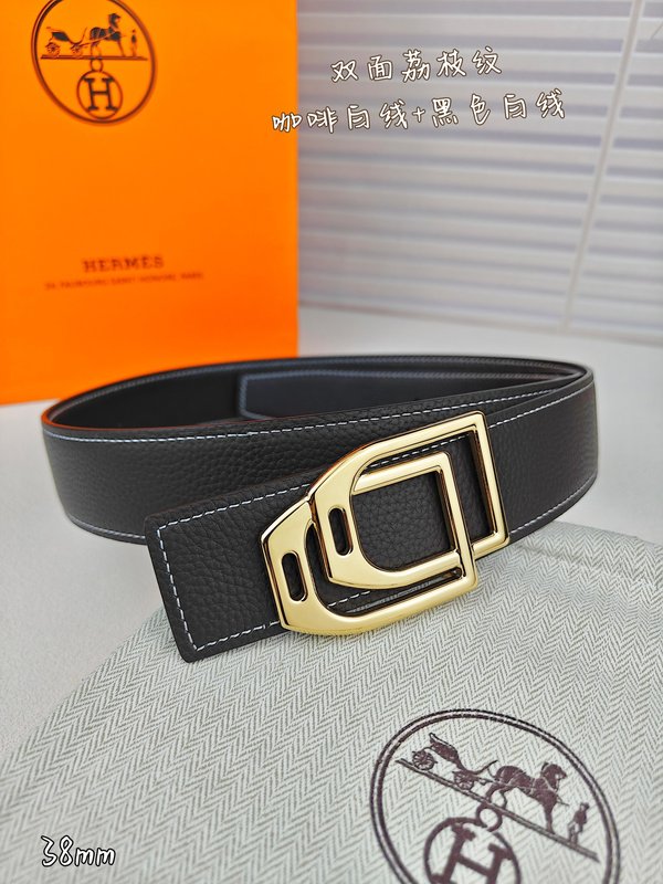 에르메스 클래식 양면 벨트 38mm 001-271543