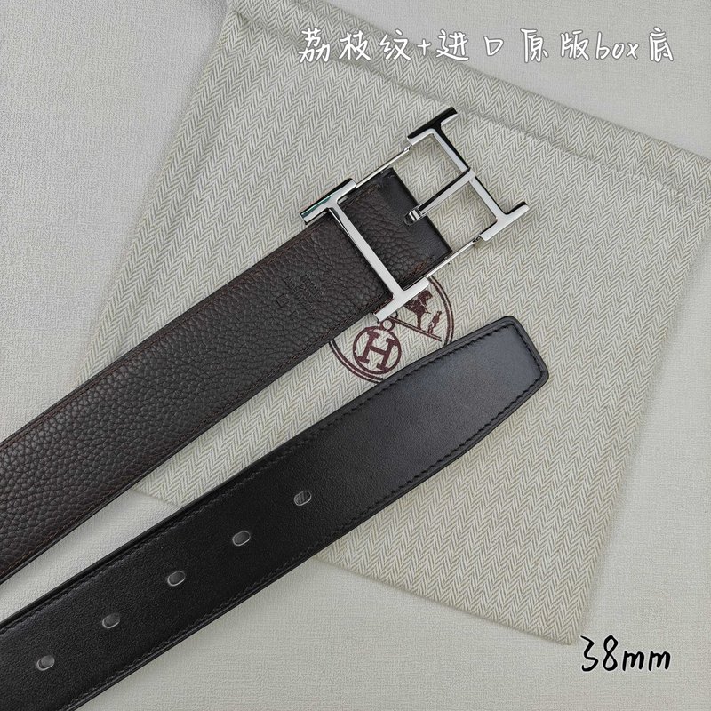 에르메스 스타일 양면 벨트 38mm 001-271547