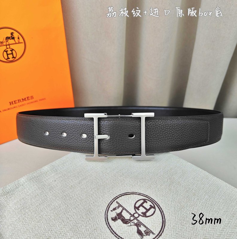 에르메스 스타일 양면 벨트 38mm 001-271547