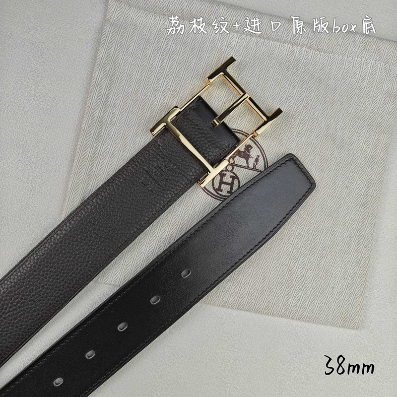 에르메스 스타일 양면 벨트 38mm 001-271547