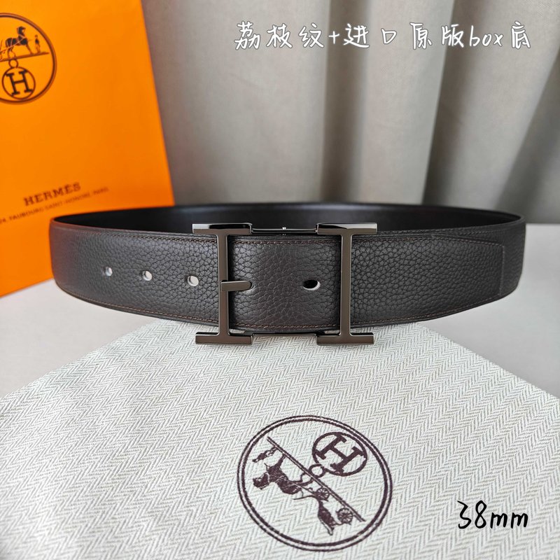 에르메스 스타일 양면 벨트 38mm 001-271547