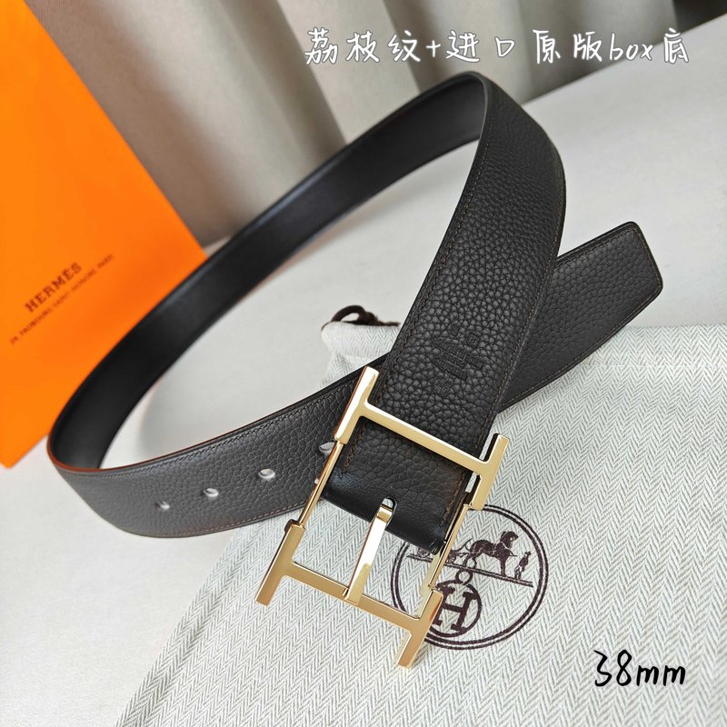 에르메스 스타일 양면 벨트 38mm 001-271547