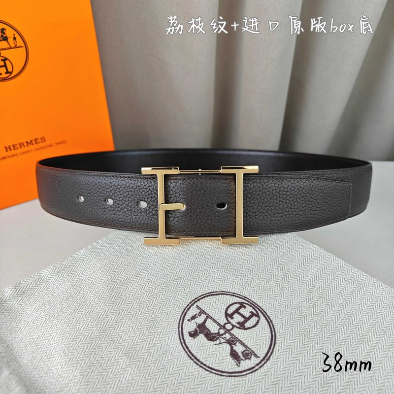 에르메스 스타일 양면 벨트 38mm 001-271547