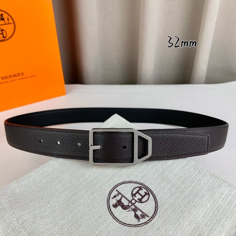 에르메스 양면 핀 버클 벨트 32mm 001-271551
