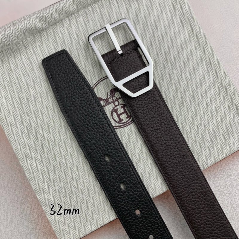 에르메스 양면 핀 버클 벨트 32mm 001-271551