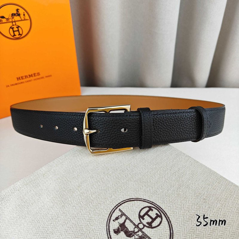 에르메스 핀버클 벨트 35mm 소가죽 001-271553