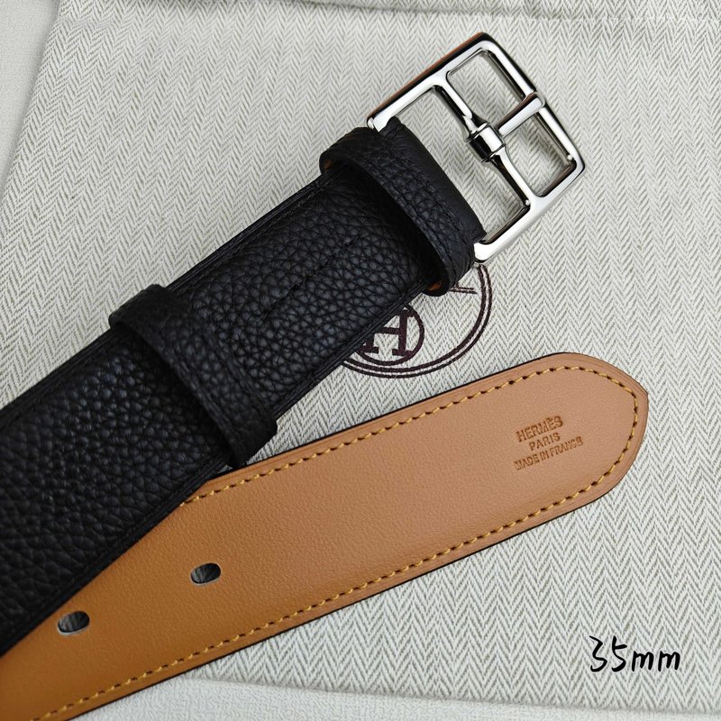 에르메스 핀버클 벨트 35mm 소가죽 001-271553