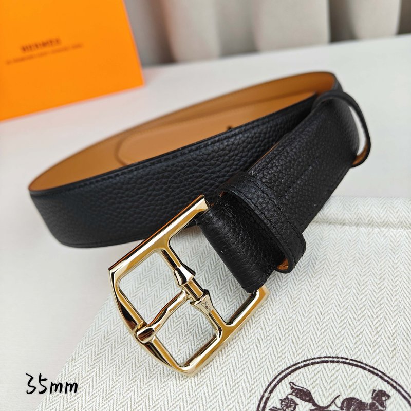 에르메스 핀버클 벨트 35mm 소가죽 001-271553