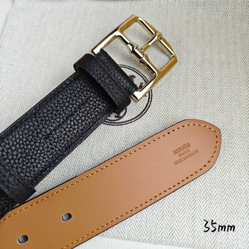 에르메스 핀버클 벨트 35mm 소가죽 001-271553