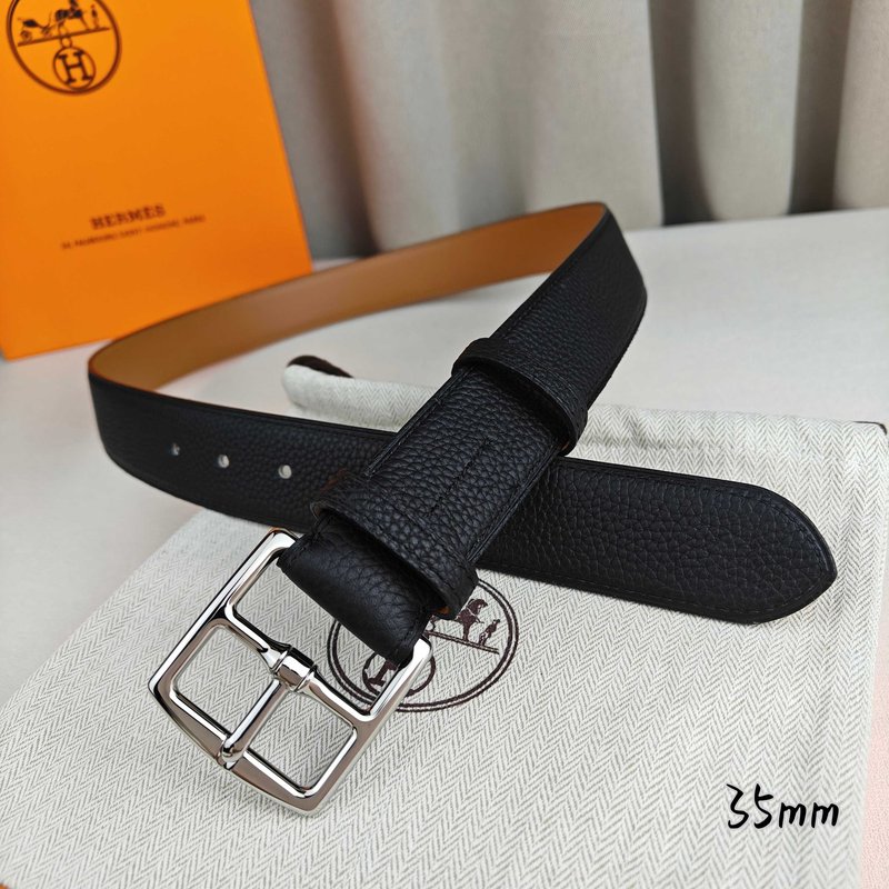 에르메스 핀버클 벨트 35mm 소가죽 001-271553