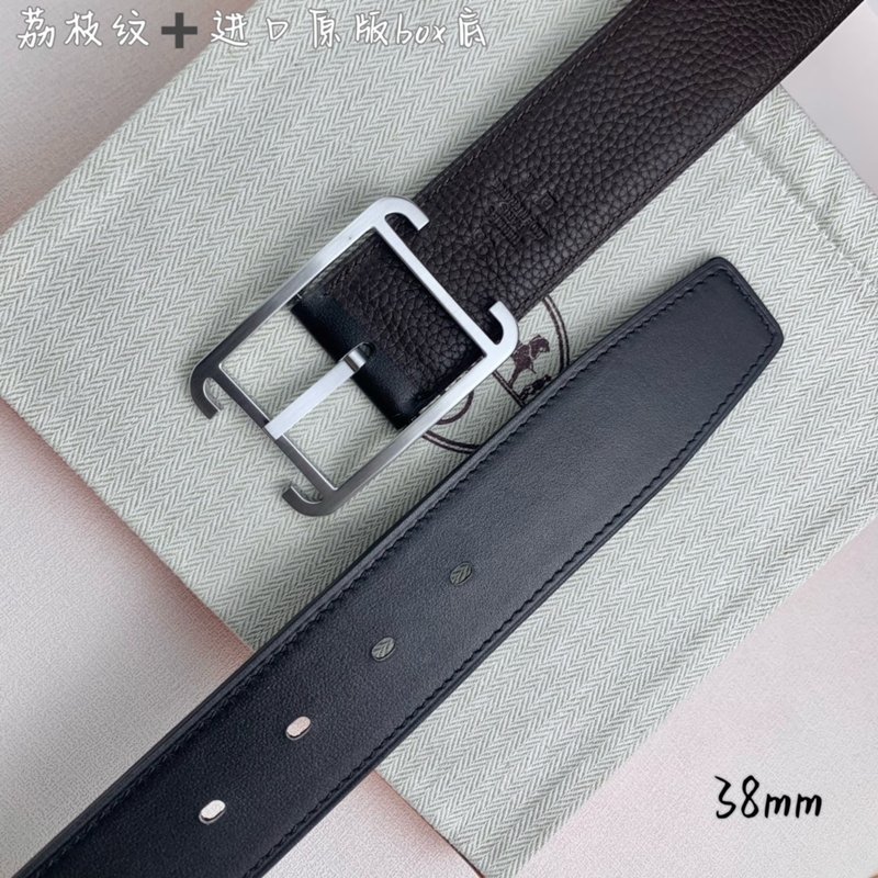 에르메스 핀버클 벨트 수입 소가죽 양면 사용 001-271554