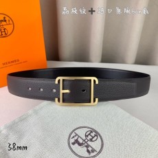 에르메스 핀버클 벨트 수입 소가죽 양면 사용 001-271554