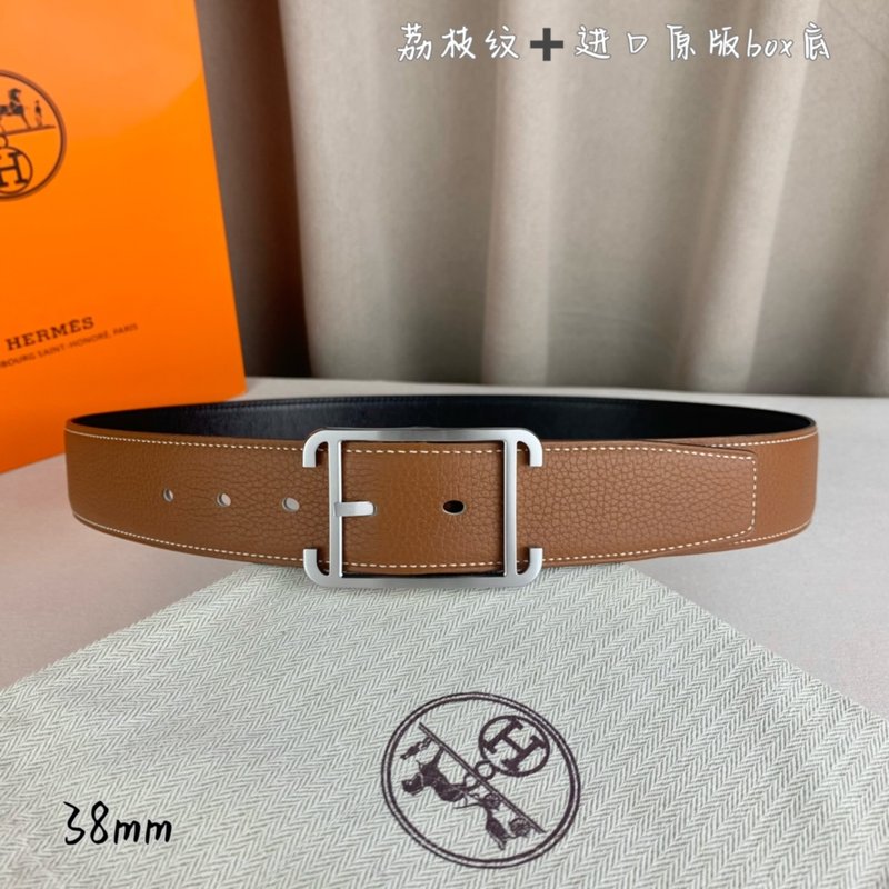 에르메스 핀 버클 양면 벨트 001-271558