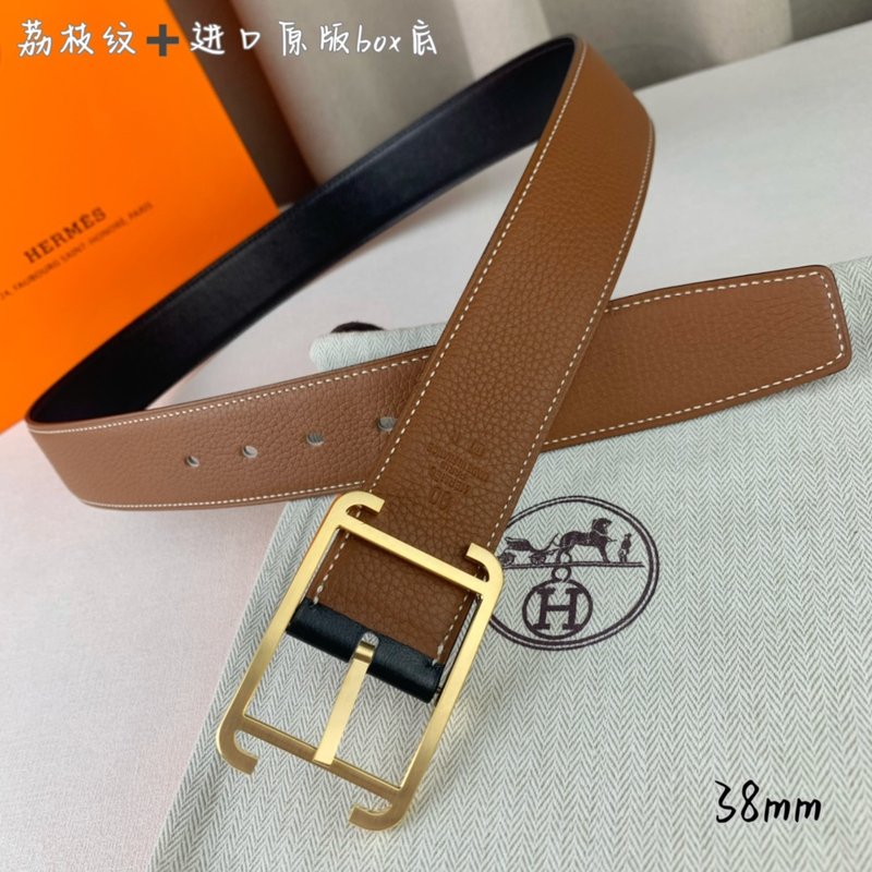 에르메스 핀 버클 양면 벨트 001-271558