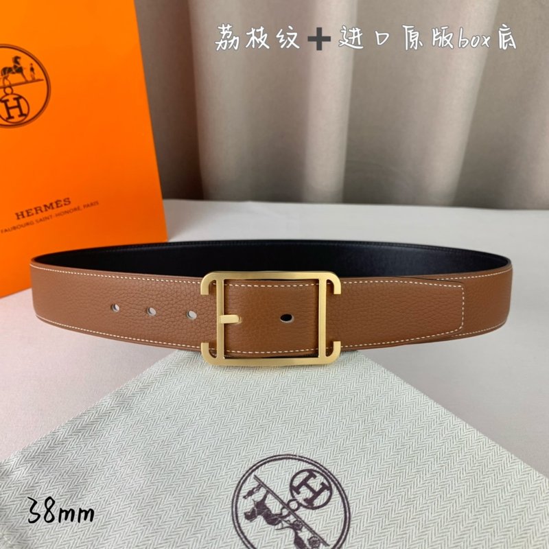 에르메스 핀 버클 양면 벨트 001-271558