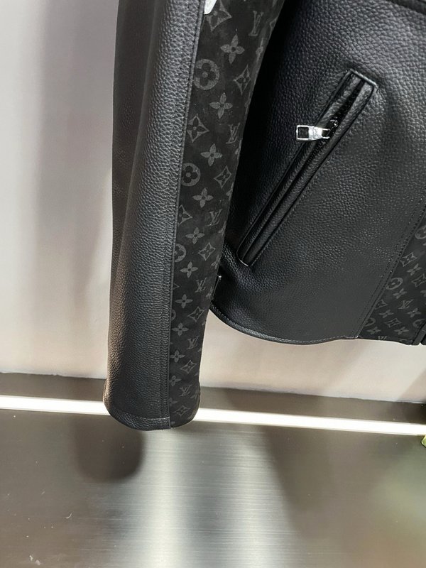 LV 오토바이 레이싱 가죽 자켓 001-271784