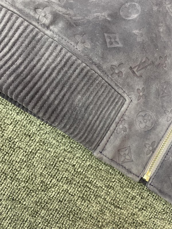 LV 회색 맞춤 가죽 자켓 001-271813