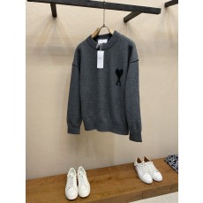 AMI Paris 하트로고 스웨터 001-271838