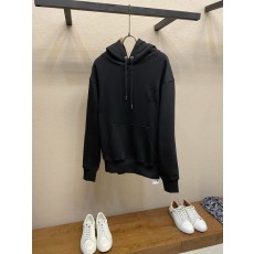 Ami Paris 하트 자수 코튼 후드 스웨트셔츠 001-271842