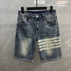 톰브라운 워싱 4줄 데님 반바지 001-271876