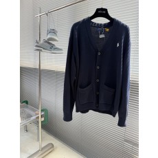 Ralph Lauren 자수 로고 면 니트 가디건 001-272009
