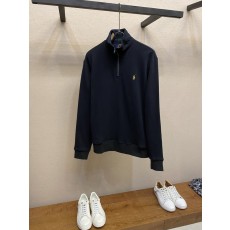 Ralph Lauren 골드 자수 하이넥 스웨트셔츠 001-272015